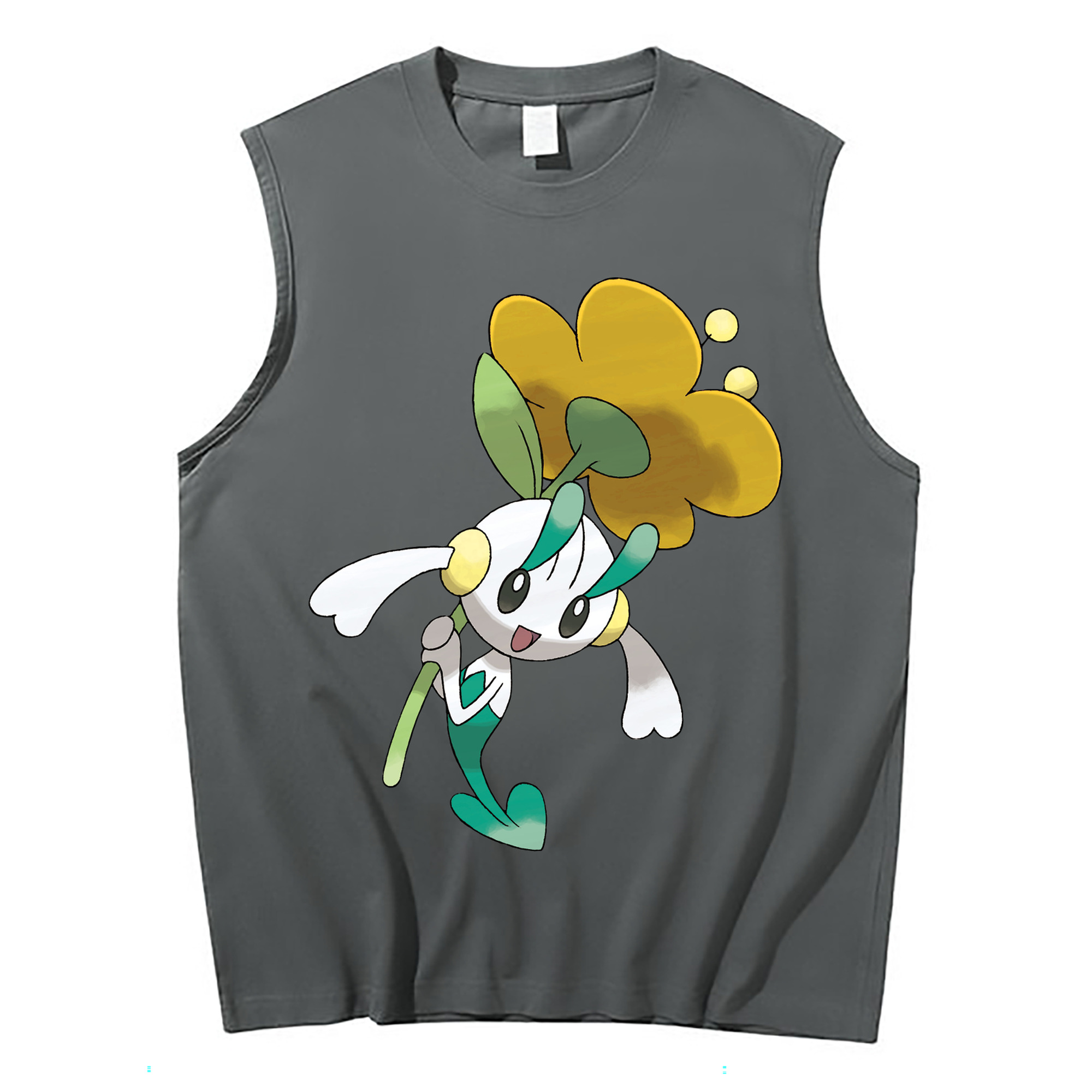 （画像用） ポケットモンスター Pokémon コットン100％タンクトップ（フロントプリント）